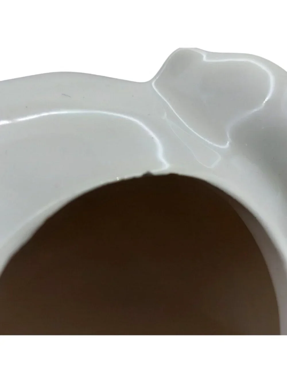 Schmid Brothers Pig Shaped White Ceramic Water Pitcher Farmhouse Barnyard Piggy